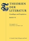 Buchcover Theorien der Literatur VI