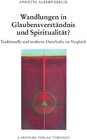 Buchcover Wandlungen in Glaubensverständnis und Spiritualität