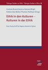Buchcover Ethik in den Kulturen - Kulturen in der Ethik