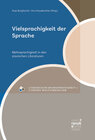 Buchcover Vielsprachigkeit der Sprache