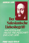 Buchcover Der salesianische Liebesbegriff