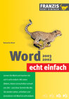 Buchcover Word 2003/2002