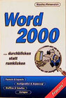 Buchcover Word 2000 - ... durchblicken statt rumklicken