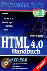 Buchcover HTML 4.0 Handbuch