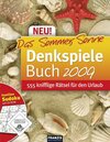 Buchcover Das Sommer, Sonne, Denkspiele Buch 2009