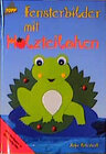 Buchcover Fensterbilder mit Holzteilchen