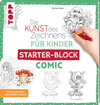 Buchcover Die Kunst des Zeichnens für Kinder Starter-Block - Comic