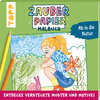 Buchcover Zauberpapier Malbuch Ab in die Natur