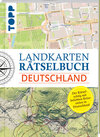 Buchcover Landkarten Rätselbuch - Deutschland