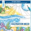 Buchcover Colorful Secrets - Faszination Meer (Ausmalen auf Zauberpapier)