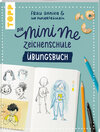 Buchcover Die Mini me Zeichenschule Übungsbuch