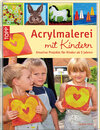 Buchcover Acrylmalerei mit Kindern