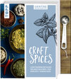 Buchcover Gewürzmanufaktur Craft Spices. Buch mit Messlöffel-Set
