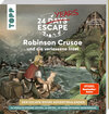 Buchcover 24 DAYS ESCAPE – Der Escape Room Adventskalender: Daniel Defoes Robinson Crusoe und die verlassene Insel