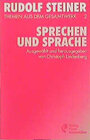 Buchcover Sprechen und Sprache