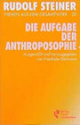 Buchcover Die Aufgabe der Anthroposophie