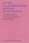 Buchcover Von der heilenden Kraft des Wortes und der Rhythmen