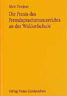 Buchcover Die Praxis des Fremdsprachenunterrichts an der Waldorfschule