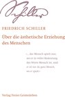 Buchcover Über die ästhetische Erziehung des Menschen