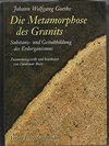 Buchcover Die Metamorphose des Granits