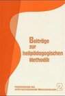 Buchcover Beiträge zur Heilpädagogischen Methodik
