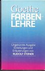 Buchcover Farbenlehre.