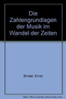 Buchcover Die Zahlengrundlagen der Musik im Wandel der Zeiten