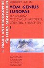 Buchcover Vom Genius Europas. Begegnung mit zwölf Ländern, Völkern, Sprachen