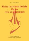 Buchcover Kleine Instrumentalstücke für das erste Zusammenspiel