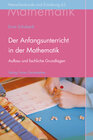Buchcover Der Anfangsunterricht in der Mathematik an Waldorfschulen