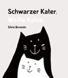 Buchcover Schwarzer Kater, Weiße Katze