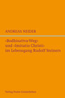 Buchcover "Bodhisattvaweg" und "Imitatio Christi" im Lebensgang Rudolf Steiners