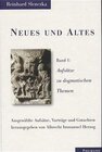 Buchcover Neues und Altes