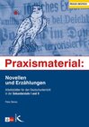 Buchcover Praxismaterial: Novellen und Erzählungen