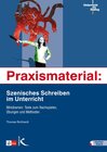 Buchcover Praxismaterial: Szenisches Schreiben im Unterricht