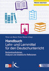 Buchcover Handbuch Lehr- und Lernmittel für den Deutschunterricht