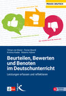 Buchcover Beurteilen, Bewerten und Benoten im Deutschunterricht