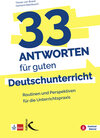 Buchcover 33 Antworten für guten Deutschunterricht