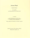 Buchcover Valentin Weigel: Sämtliche Schriften / 3. Lieferung: Zwei nützliche Tractate ...