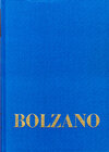 Buchcover Bernard Bolzano Gesamtausgabe / Reihe I: Schriften. Band 6,1: Lehrbuch der Religionswissenschaft. Erster Teil. §§ 1-85