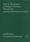 Buchcover Theorie der psychoanalytischen Technik