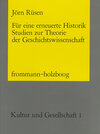 Buchcover Für eine erneuerte Historik