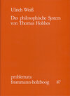 Buchcover Das philosophische System von Thomas Hobbes