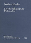 Buchcover Lebenserfahrung und Philosophie