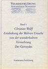 Buchcover Volksaufklärung - Ausgewählte Schriften / 1992-2002
