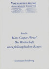 Buchcover Volksaufklärung - Ausgewählte Schriften / Band 6: Hans Caspar Hirzel (1725–1803)