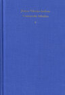 Buchcover Johann Valentin Andreae: Gesammelte Schriften / Band 6: Schriften zur christlichen Reform