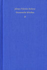 Buchcover Johann Valentin Andreae: Gesammelte Schriften / Band 17: Theologisch-politische Streitschriften