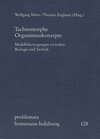 Buchcover Technomorphe Organismuskonzepte