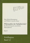 Buchcover Philosophie der Subjektivität? Teil 2